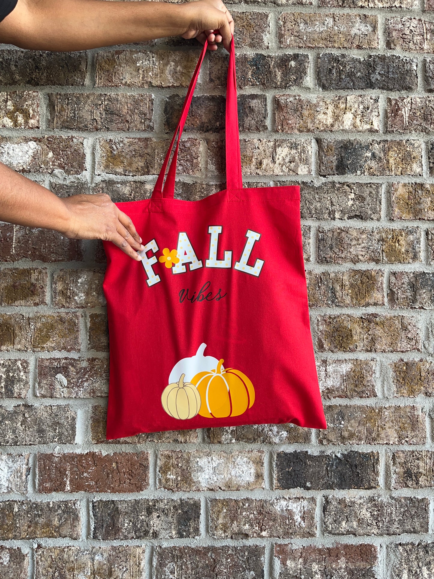 Red Fallš Tote Bag