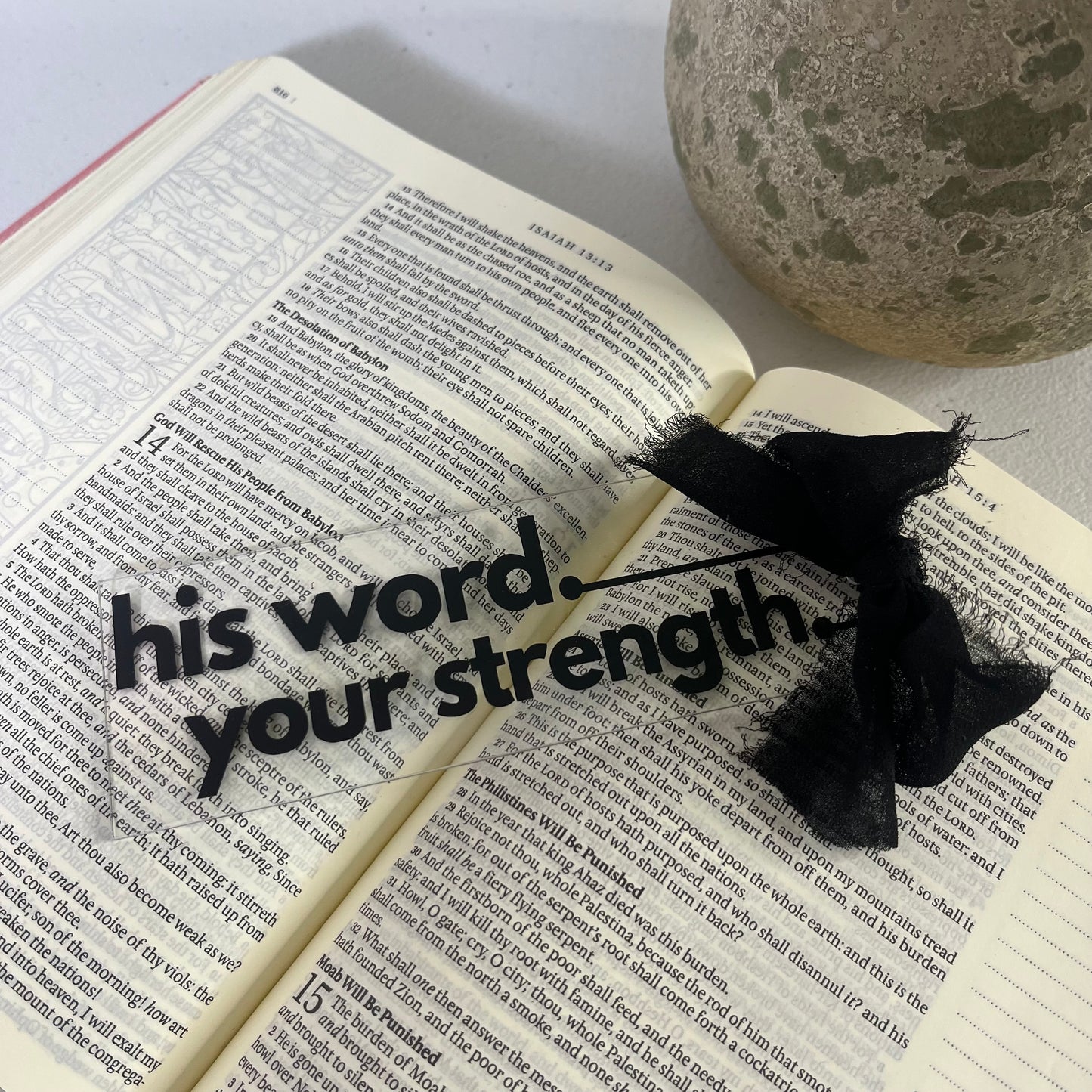 His Word. Your Strength. Bookmarks