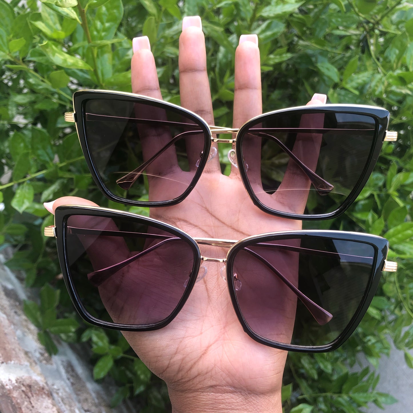 Black Cat Eye Sunglasses “Fun Girl”