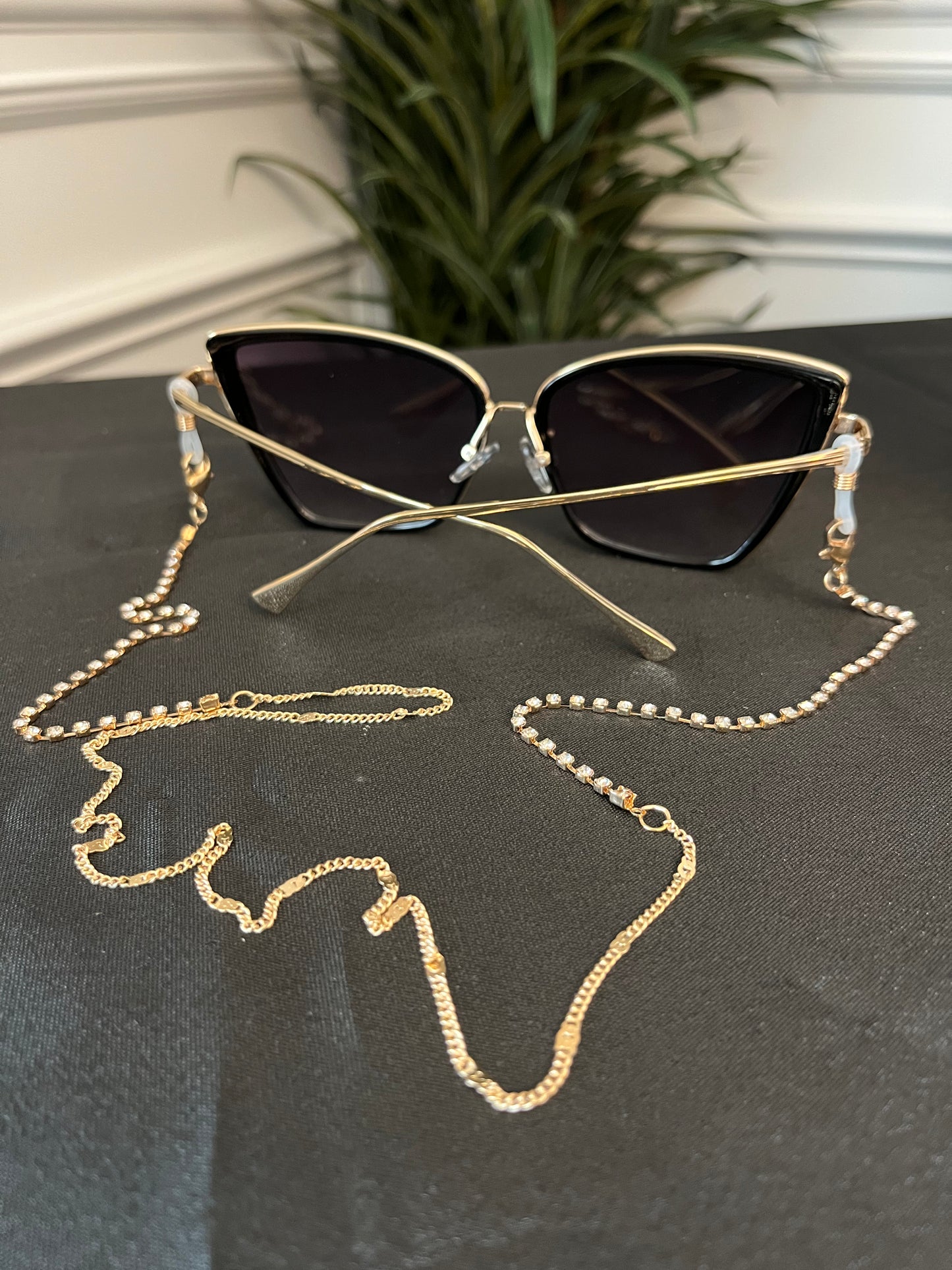 Gold Fashion Eyeglasses Strap Chain