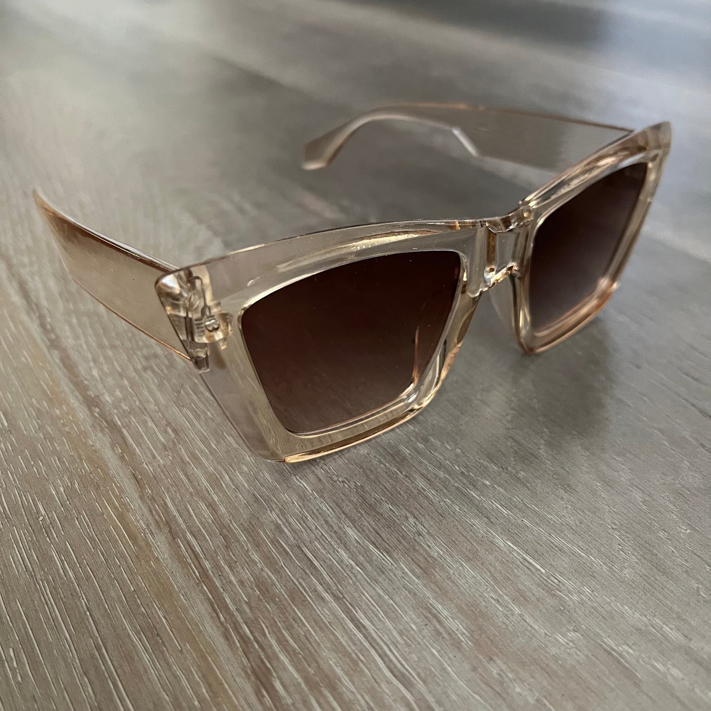 Champagne Cateye Sunglasses