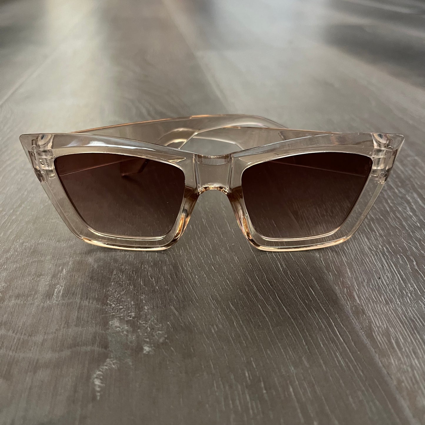 Champagne Cateye Sunglasses