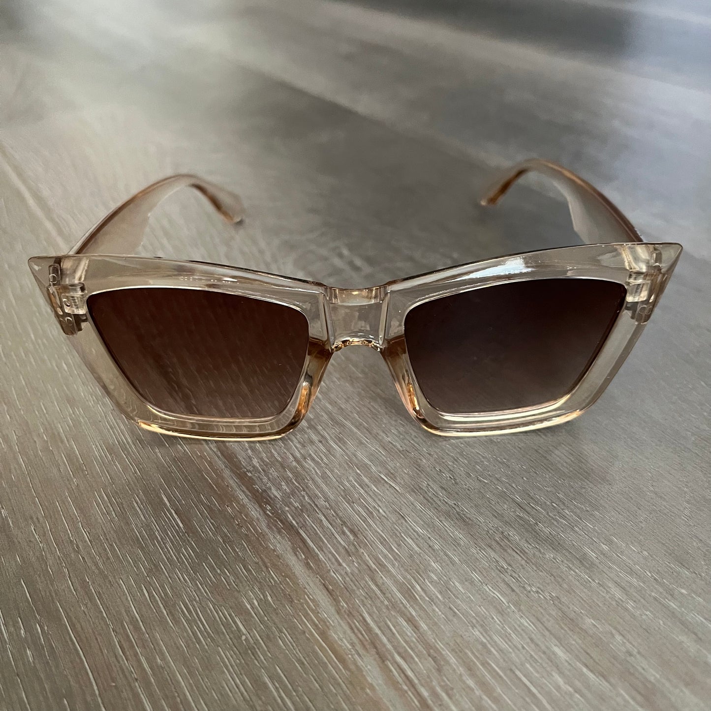 Champagne Cateye Sunglasses