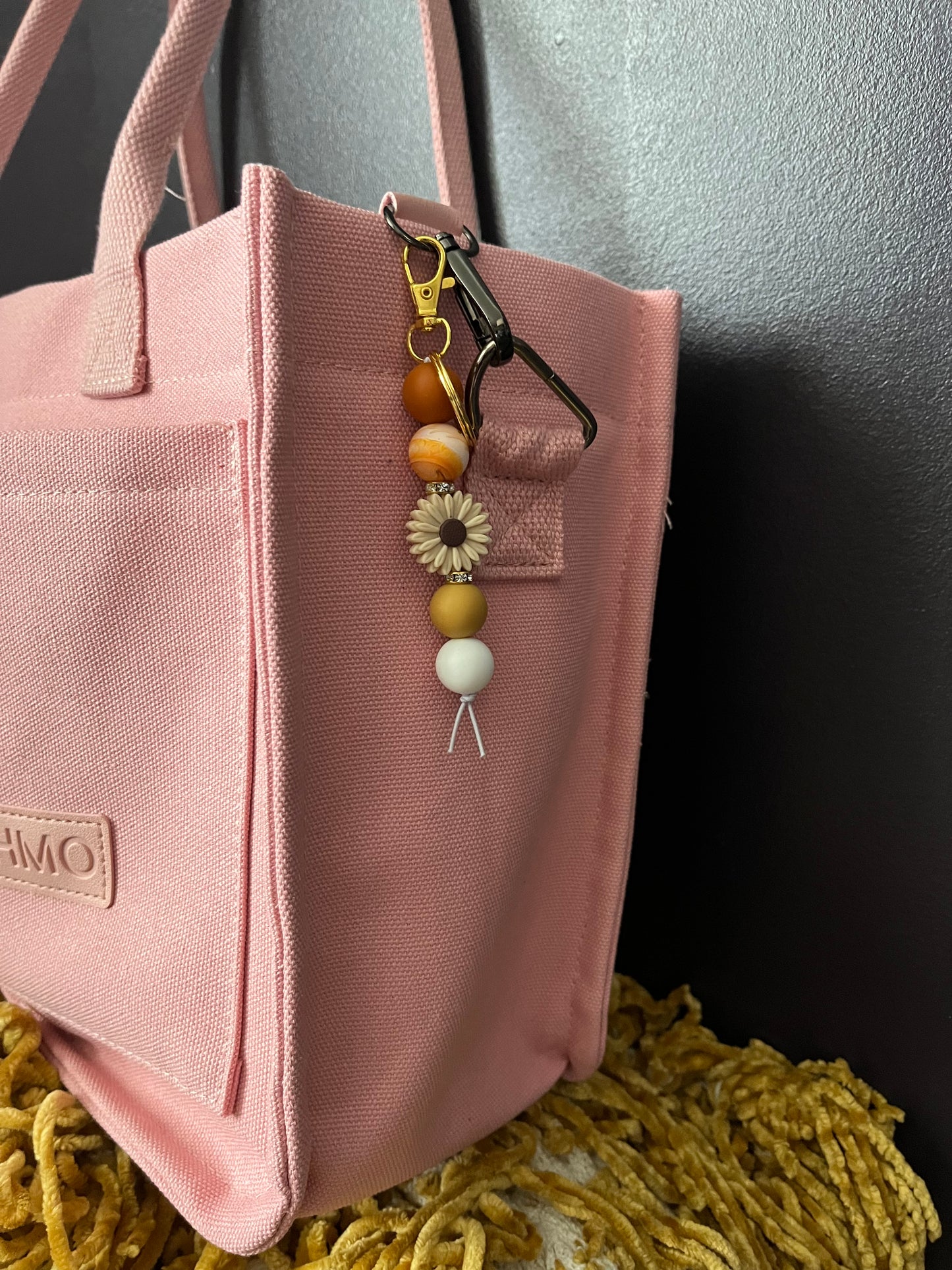 Daisy Charm Keychain| Bag Charm