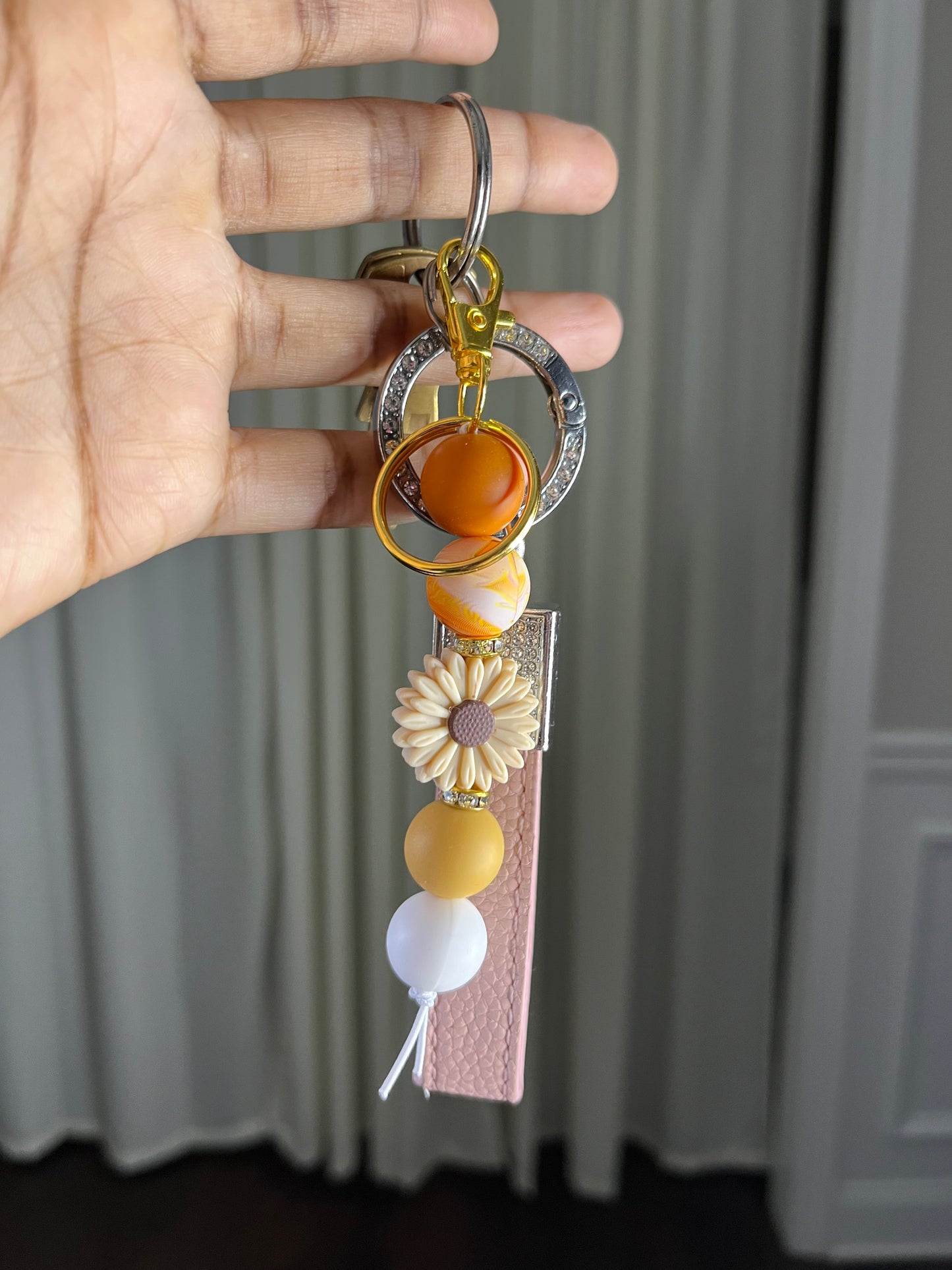 Daisy Charm Keychain| Bag Charm