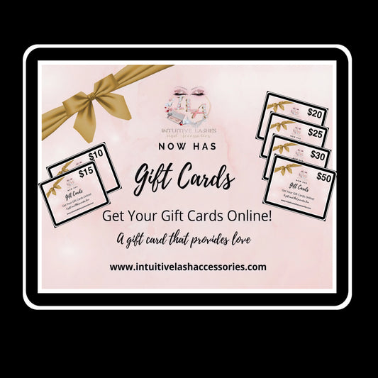 Intuitive Lashes and Accessories Gift Card